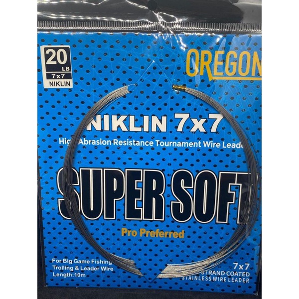 Neklin super soft kawat lentur Oregon 7x7 10M