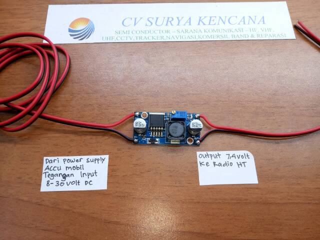 MODUL KIT DC1 MINI UNTUK HT MOTOROLA ALINCO ICOM WEIERWEI VEV BAOFENG VOXTER FIRSTCOM YAESU KENWOOD