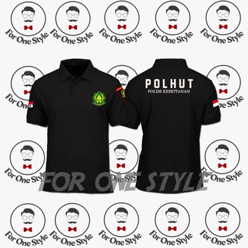 Kaos Polo POLHUT (Polisi Kehutanan) - POLOSHIRT POLHUT - BAJU POLISI KEHUTANAN