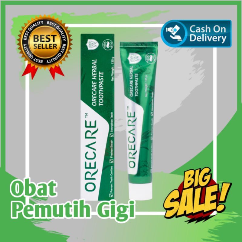 Orecare odol pasta pemutih gigi original