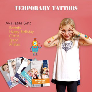 Mainan Tatto Anak Temporary Tattoos  Shopee Indonesia