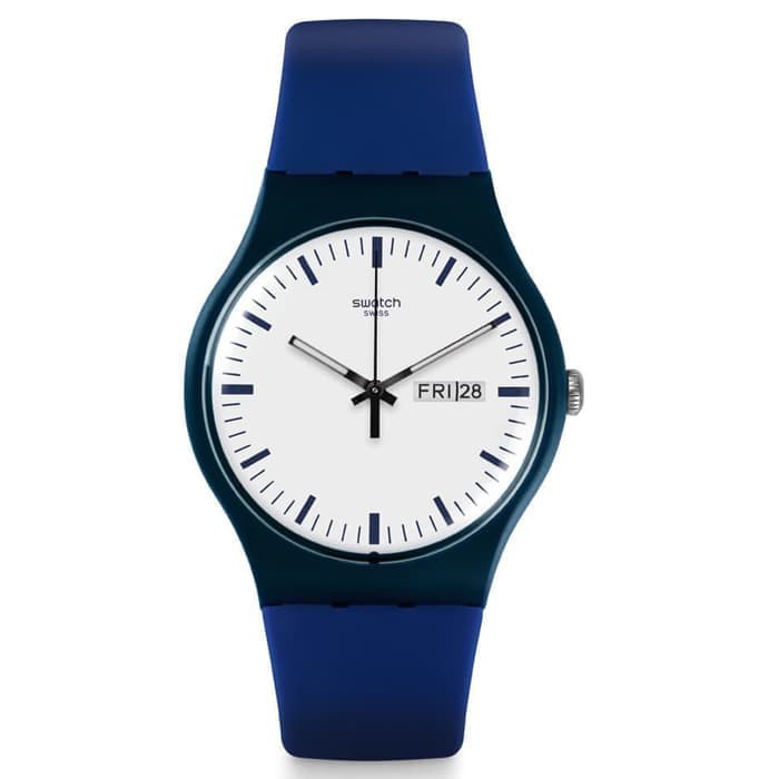 SWATCH SUON709  Jam Tangan Pria  Biru