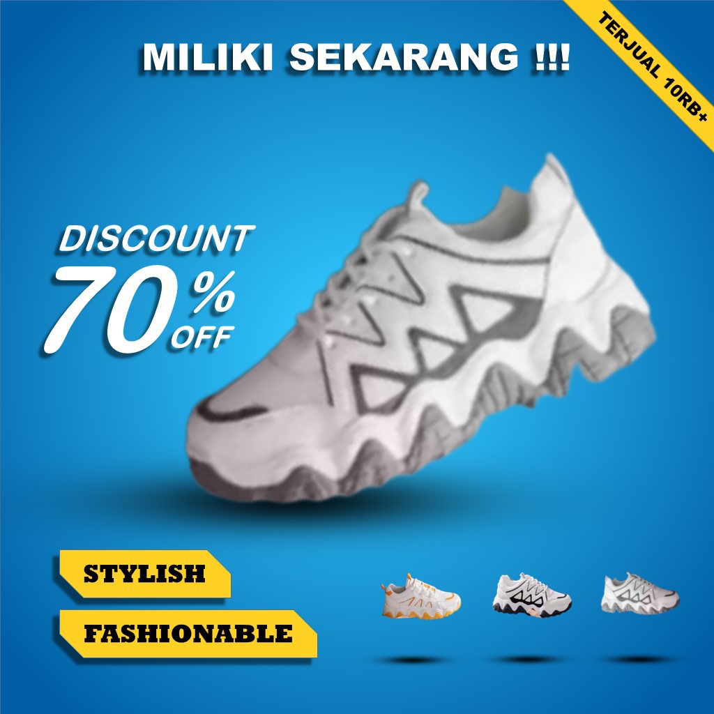 RD Collection - Sepatu Sneakers Wanita S-851