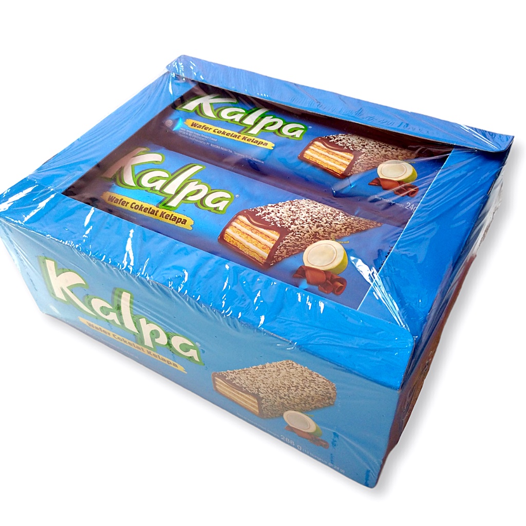 

Kalpa Wafer Cokelat Kelapa - Isi 12 bungkus