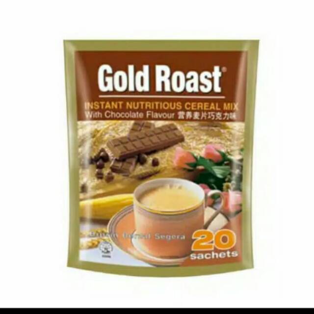 

Goldroast rasa coklat
