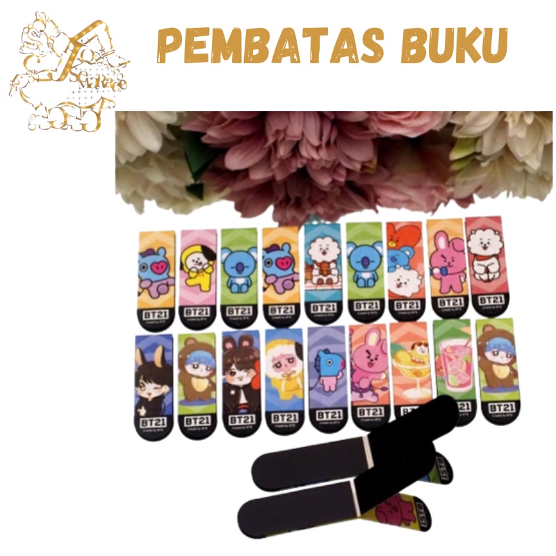 PEMBATAS BUKU MAGNET