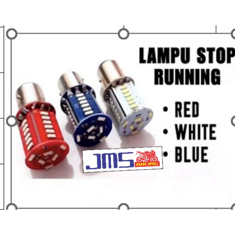 bohlam stop led running biru merah putih universal jupiter z mx king mio beat vario mx vega supra soul mioj scoopy genio xeon fu sonic