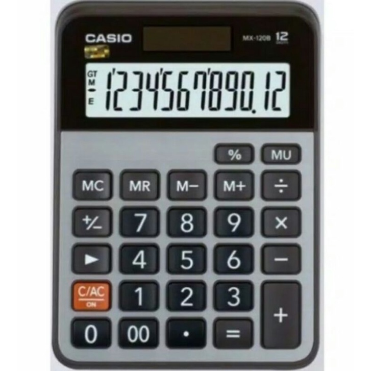 

COD Kalkulator Casio MX-120B/Calculator Meja Office Dekstop MX-120B Original