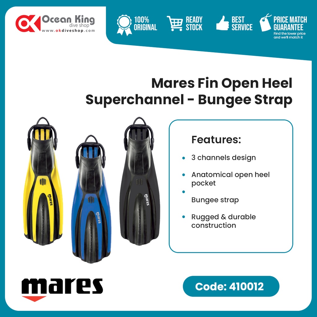 Fin Mares OH Avanti Superchannel - Diving Fin