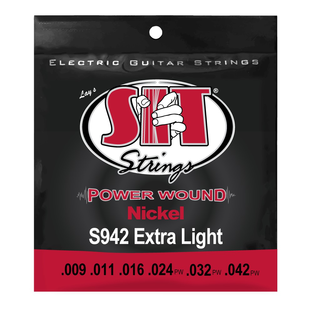 S942 EXTRA LIGHT POWER WOUND NICKEL ELECTRIC SIT STRING