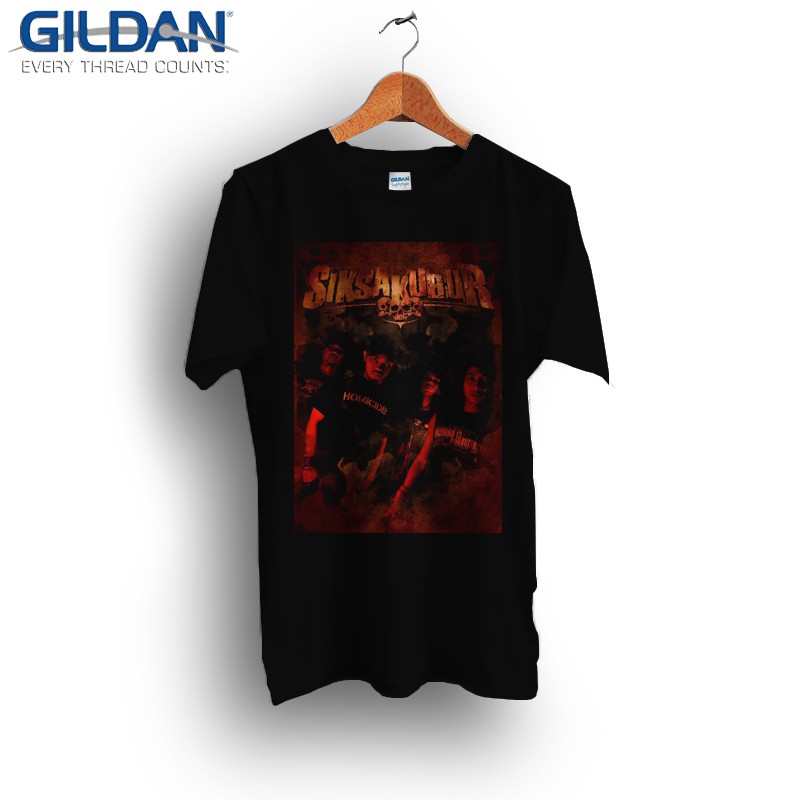 KAOS BAND SIKSA KUBUR TSHIRT ORIGINAL GILDAN SOFTSTYLE