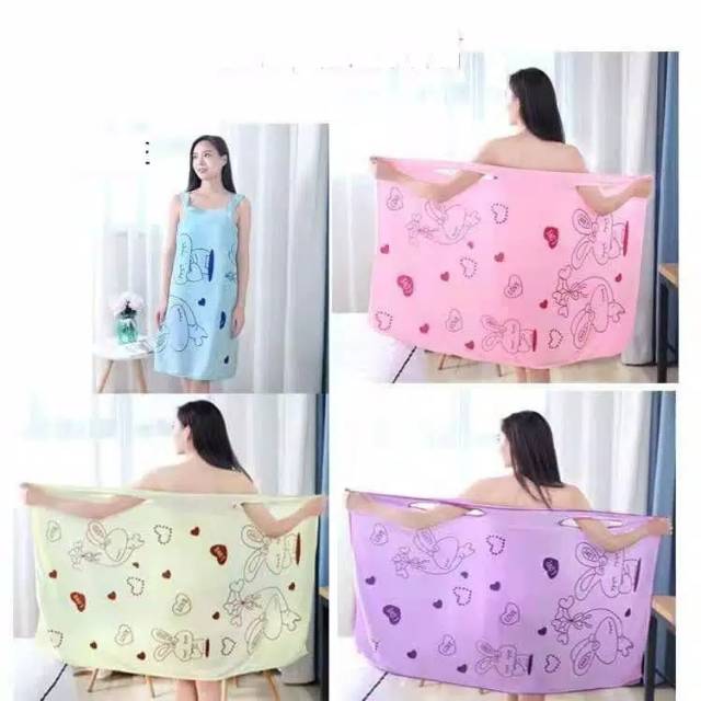Handuk baju baju handuk wearable towel handuk renang