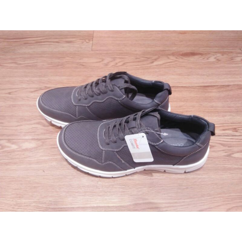 Sepatu casual pria bata comfit original bahan sintesis