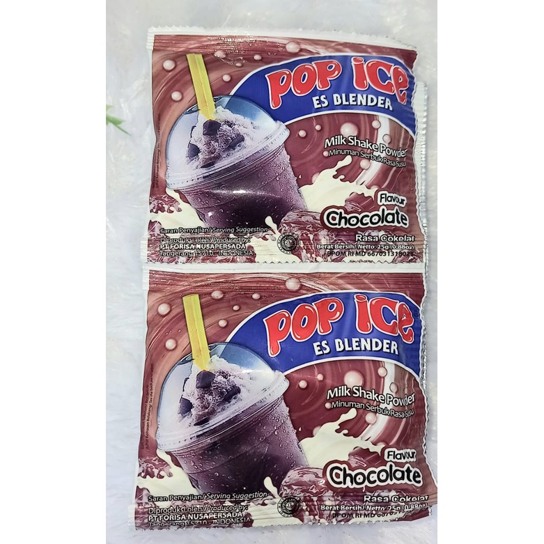 Jual Pop Ice Coklat 25 Gram Indonesiashopee Indonesia 6576