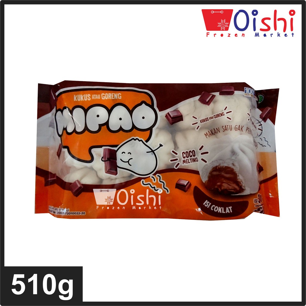 

Mipao Cokelat Bakpao Mini 510g