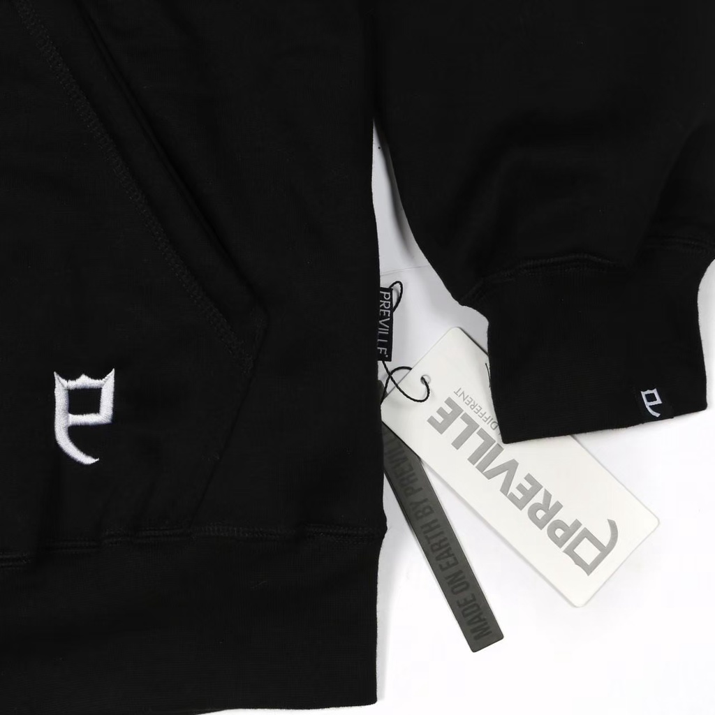 JAKET HOODIE PRIA PREVILLE SUBSCRIPT / JAKET HOODIE DISTRO MOTIF FULLTAG PREMIUM / HOODIE PRIA MURAH BANDUNG
