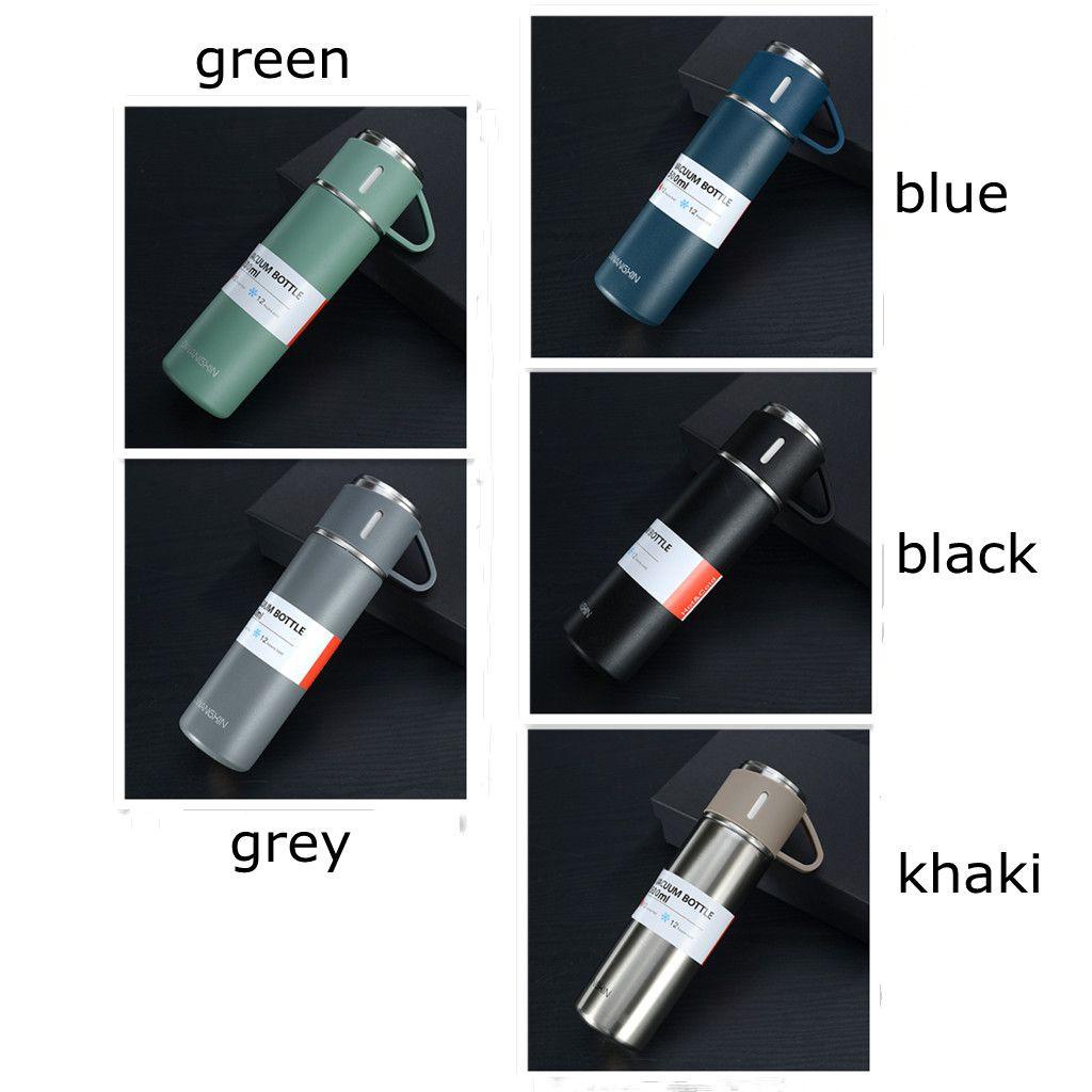 Solighter Termos Cangkir304 Stainless Steel Mug Teh Vacuum Flasks Termos Stainless Steel