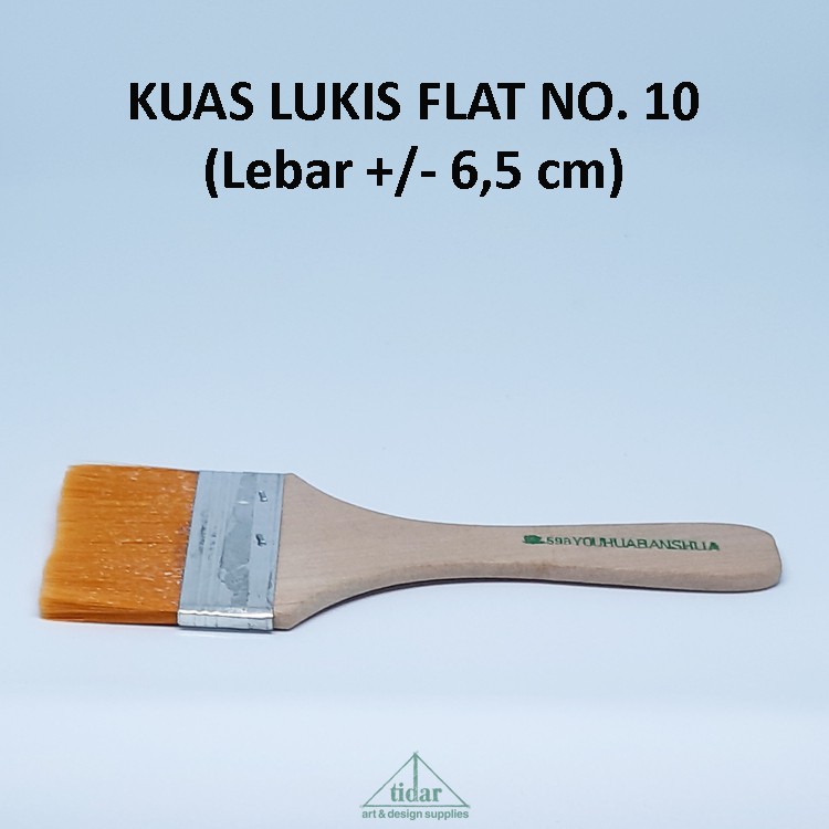 

Brush / Kuas SNTC 598 Gepeng / Datar / Flat No. 10