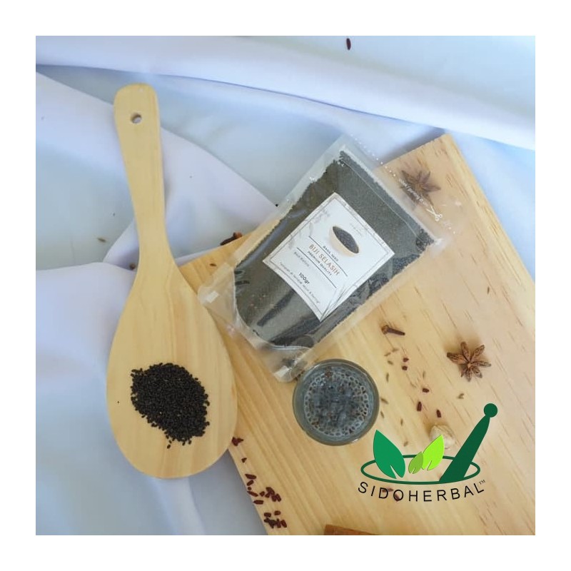 

Basil Seeds / Biji Selasih / Rempah JSR Premium Quality 100gr SidoHerbal Free Shipping