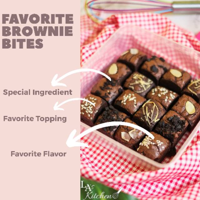 

Brownies Bites Favorite