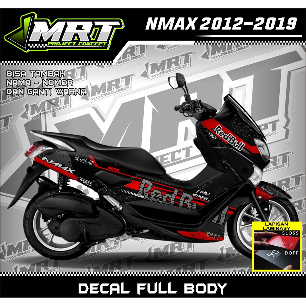COD Decal Nmax Tahun 2012-2019 Full Body, Stiker Dekal Nmax 2012-2019 Full Body
