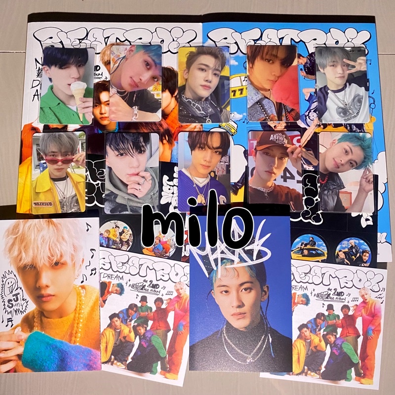(READY BISA COD) ALBUM BEATBOX NCT DREAM SEALED UNSEALED PC JENO JISUNG RENJUN MARK HAECHAN JAEMIN C