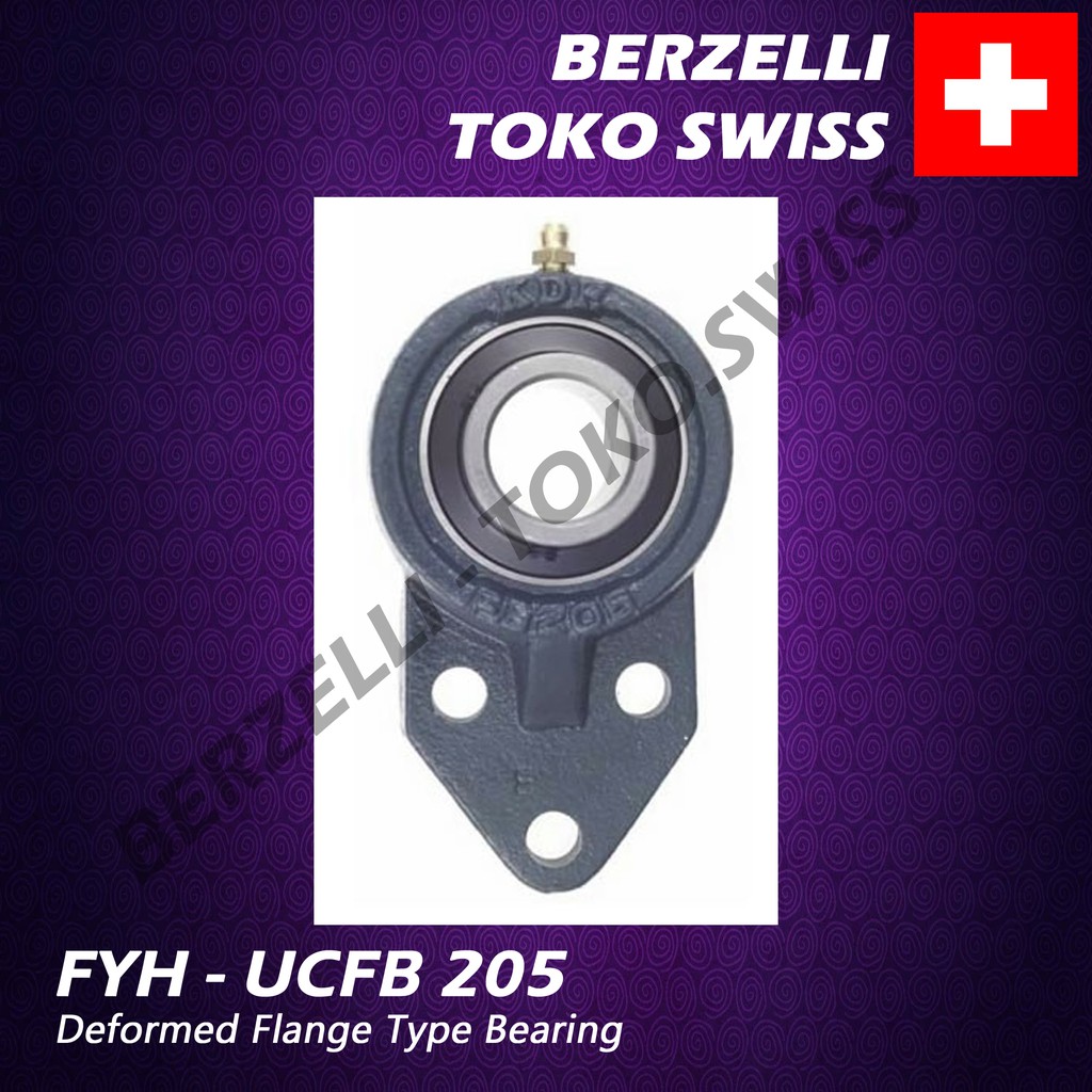 F - UCFB 205 Deformed Flange Type Bearing
