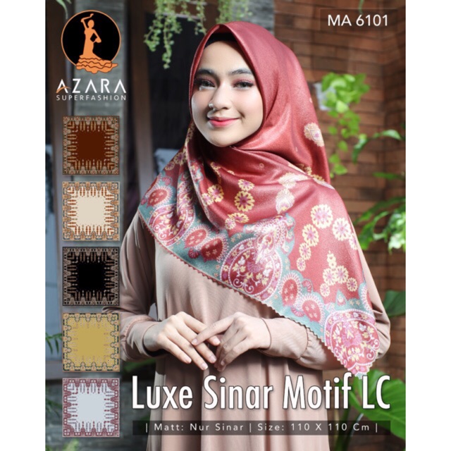 ( new design ) LUXE SINAR MOTIF lc BY AZARA