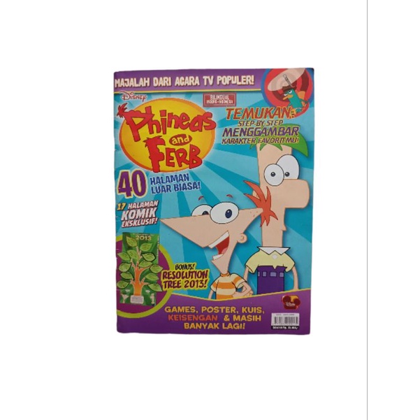 PHINEAS AND FERB - DISNEY JUNIOR MAGAZINE