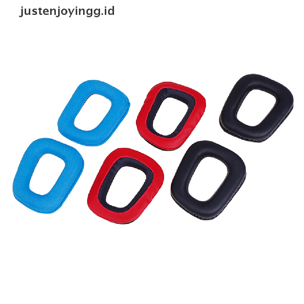 // justenjoyingg.id // 1Pair Replacement Earpads Cushions for Logitech G35 G930 G430 F450 Earpad Cover ~