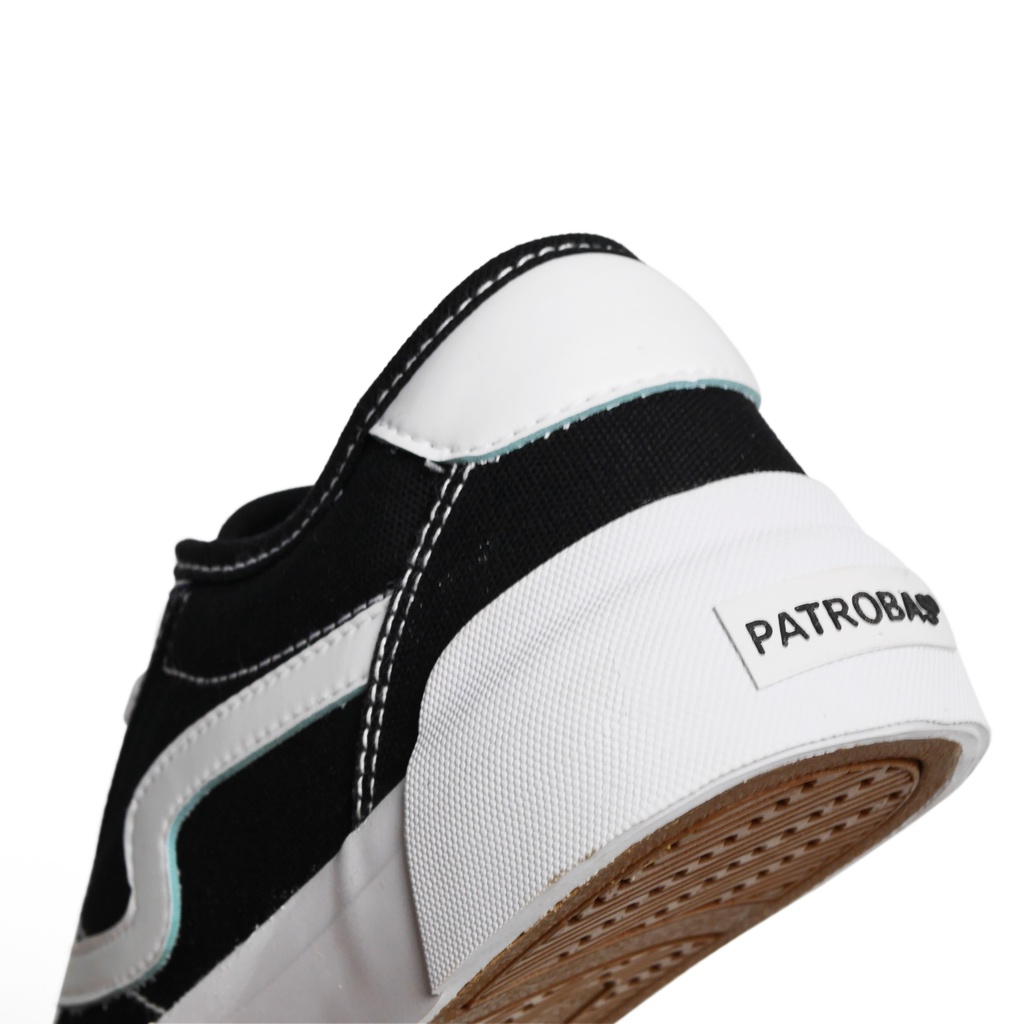 Patrobas New Ivan Low Black White Original