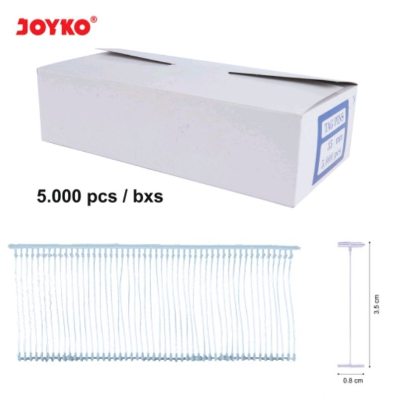 

Tag Pin Isi Refill Tag Gun Joyko 1 Box 5000 Pcs