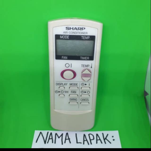 REMOTE REMOT AC SHARP ORIGINAL ASLI