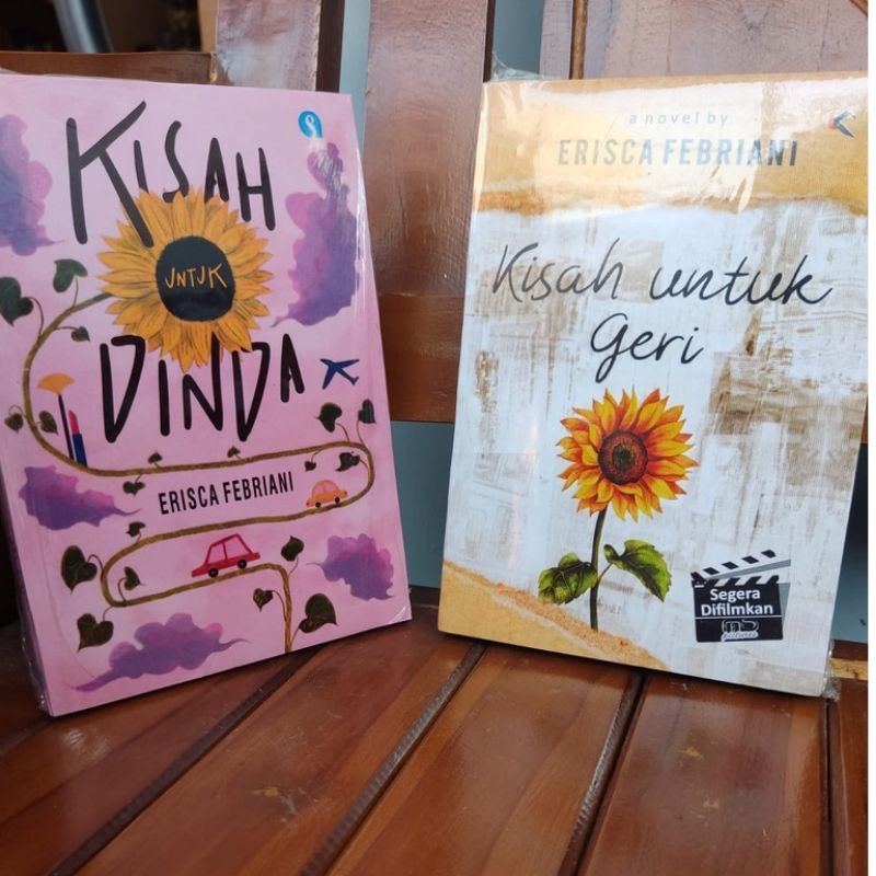 1 PAKET 2 NOVEL KISAH UNTUK GERI DAN KISAH UNTUK DINDA KERTAS BOOKPAPER-1