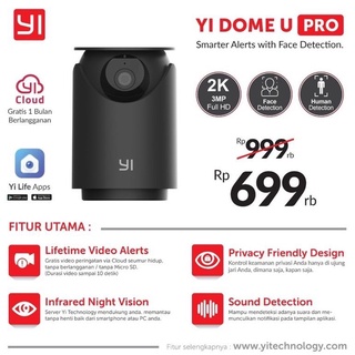 [[COD]] Xiaomi Yidome U Pro Ip Camera 1 Pan n Tilt Full HD1440p Garansi Resmi CUCI GUDANG Kode 503