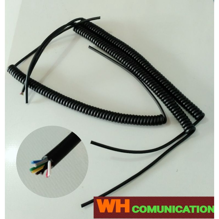 KABEL SEPIRAL EXTRAMIK RADIO RIG ICOM YAESU MOTOROLA KENWOOD ALINCO