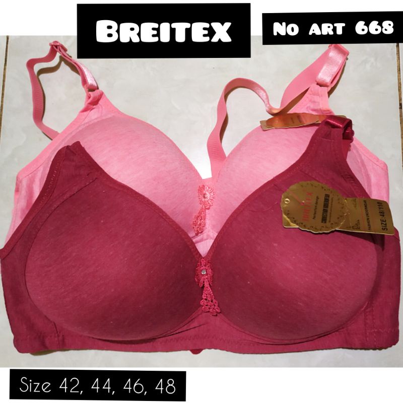 BH BRA BREITEX 668 JUMBO CUP D TANPA KAWAT KAIT 3 BUSA TIPIS
