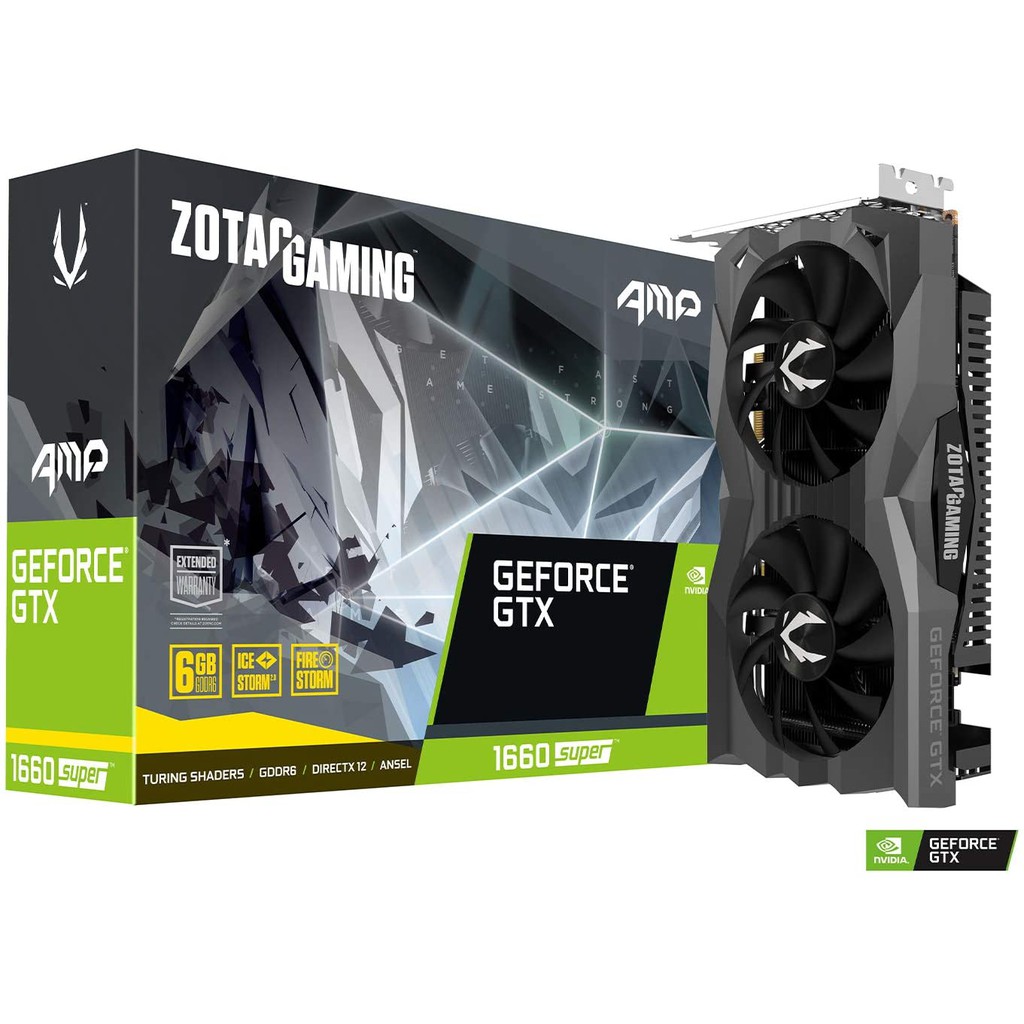 VGA ZOTAC Gaming GeForce GTX 1660 SUPER AMP 6GB DDR6