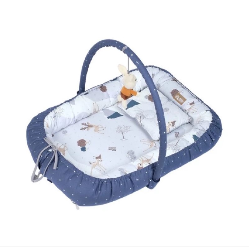 Morumotto Kasur Bayi 3in1 Playmat &amp; Kelambu Bambee Series - MMK9007