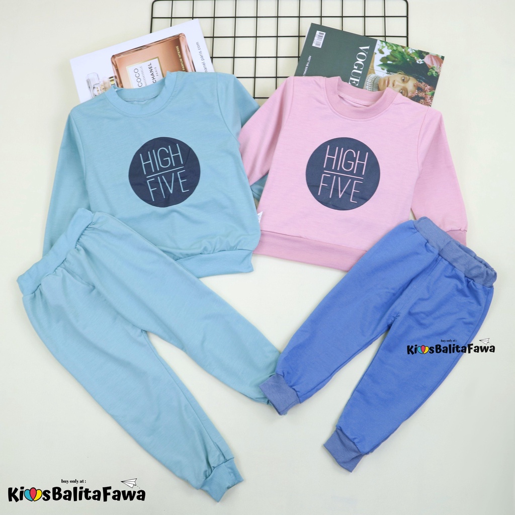 Set Ye Joon uk Bayi - 4 Tahun / Setelan Anak Korean style Kualitas import Balita Sweater Jogger Laki Perempuan BabyCinnamon