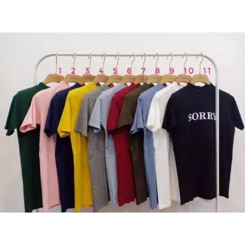 BAJU ATASAN WANITA GIANT RINGER SORRY TEE