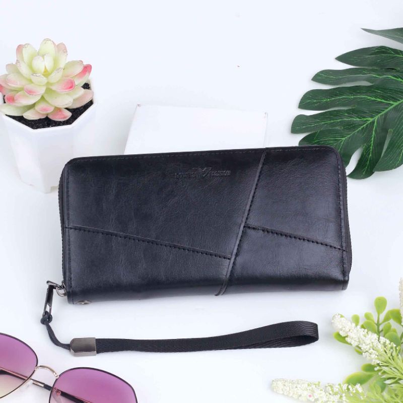 Dompet Lipat Panjang Wanita Premium Kulit Terbaru | Dompet Tinggi | Dompet Tangan