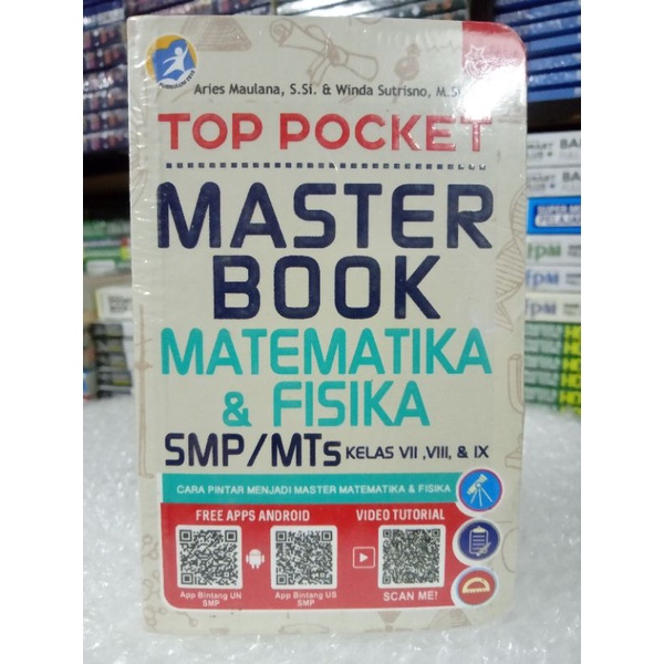TOP POCKET MASTER BOOK MATEMATIKA DAN FISIKA SMP/MTS