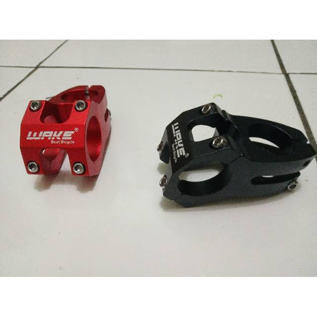 Stem sepeda stem mtb stem wake stem sepeda mtb Alloy Almunium Bicycle 31.8 mm Kualitas Import