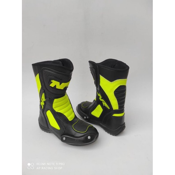 Sepatu touring balap motor drag sepatu pria sepatu biker safety
