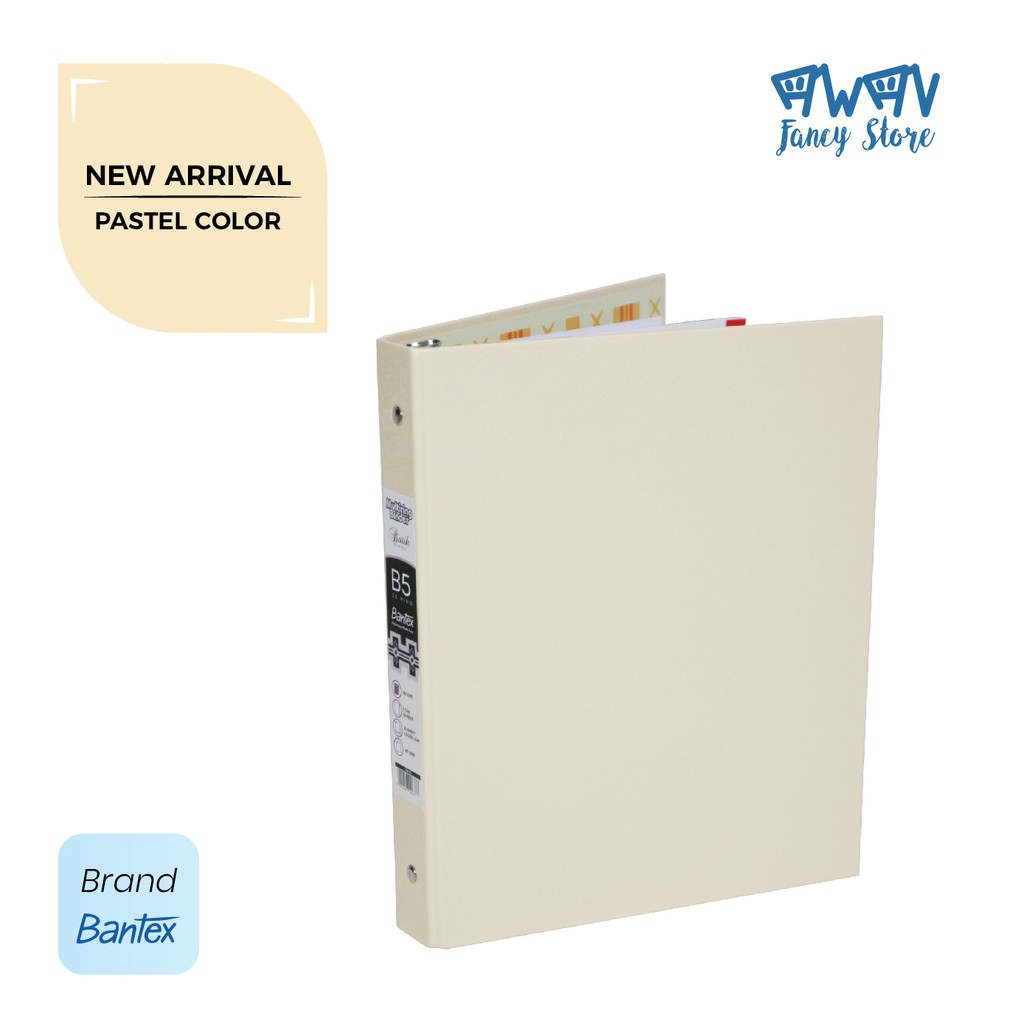 

Bantex PP Multiring Binder B5 Peach 26 Ring 25 mm #1336 45