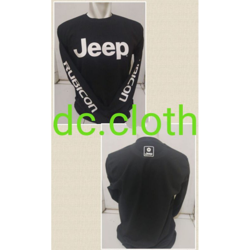  BAJU  KAOS  JEEP LONGSLEVE JEEP TSHIRT LENGAN  PANJANG  S XXXL 