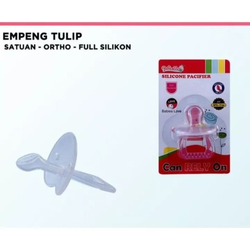 Reliable Empeng Tulip Silicone Pacifier
