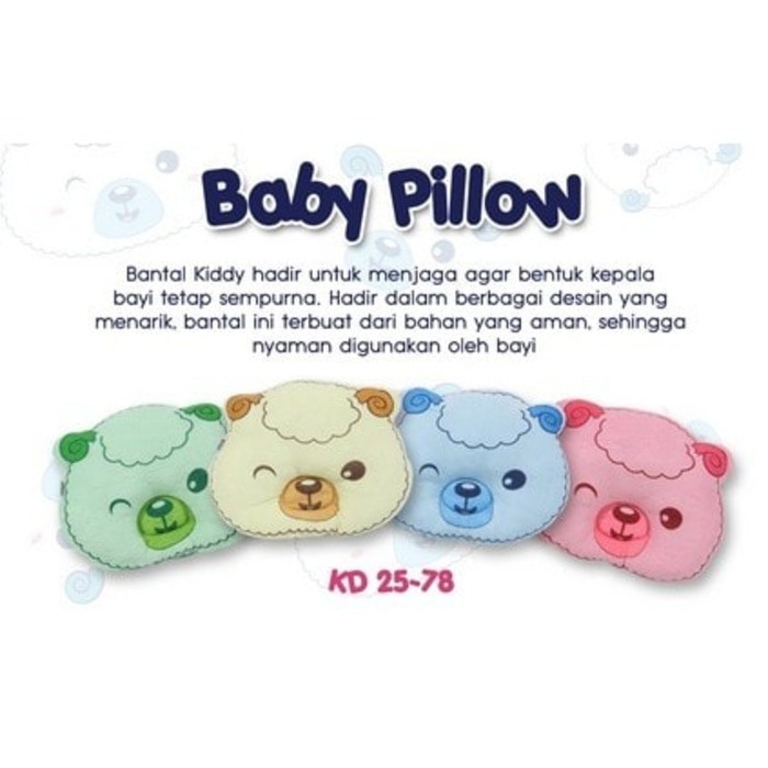 Kiddy bantal peang owl / cow / elephant