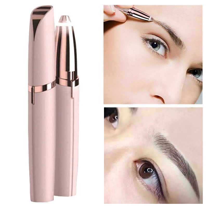 Alat Pencukur Alis Elektrik/alat pencukur alis otomatis/Alat pencukur Alis Elektrik flawless eyebrow original